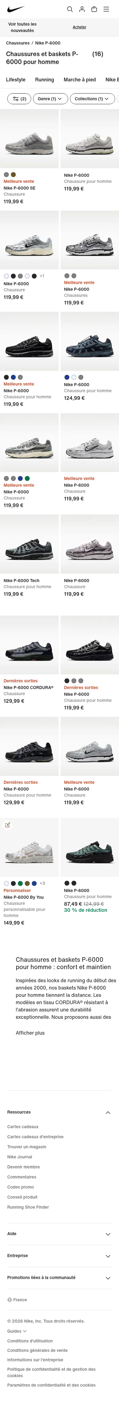 nike.com/fr/w/hommes-nike-p-6000-chaussures-4ff6cznik1zy7ok on mobile