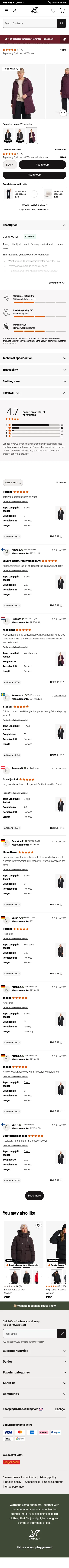 revolutionrace.co.uk/women/jackets/winter-jackets/tapa-long-quilt-jacket-women on mobile
