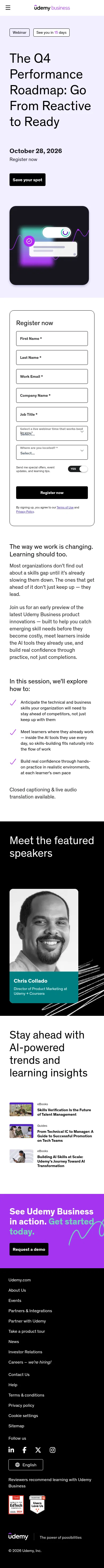business.udemy.com/resources/q4-performance-roadmap on mobile, full screenshot