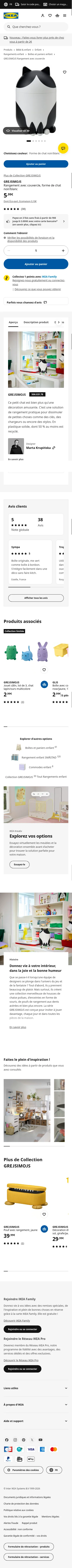 ikea.com/fr/fr/p/grejsimojs-rangement-avec-couvercle-forme-de-chat-noir-blanc-50603178 on mobile