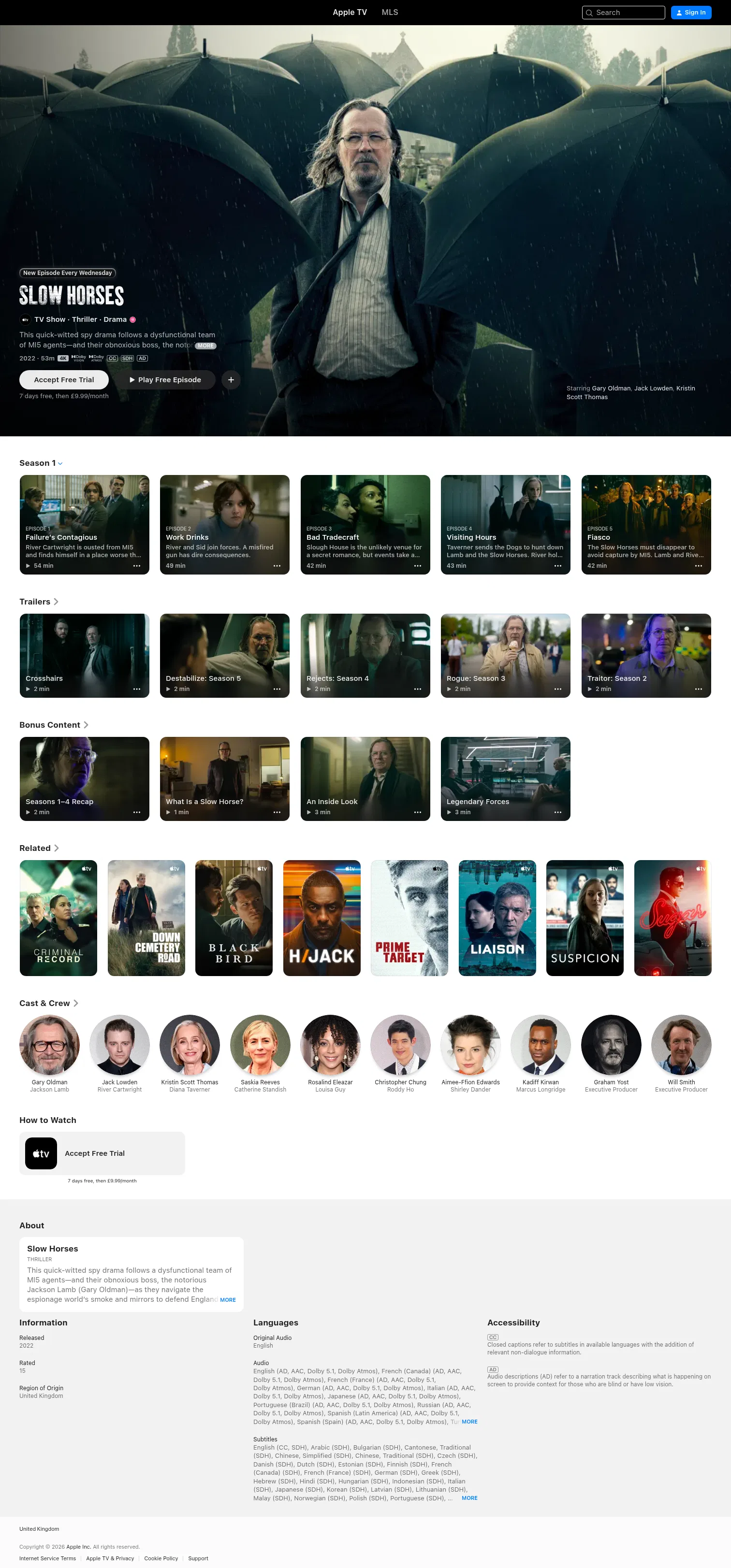 tv.apple.com/gb/show/slow-horses/umc.cmc.2szz3fdt71tl1ulnbp8utgq5o on desktop, full screenshot