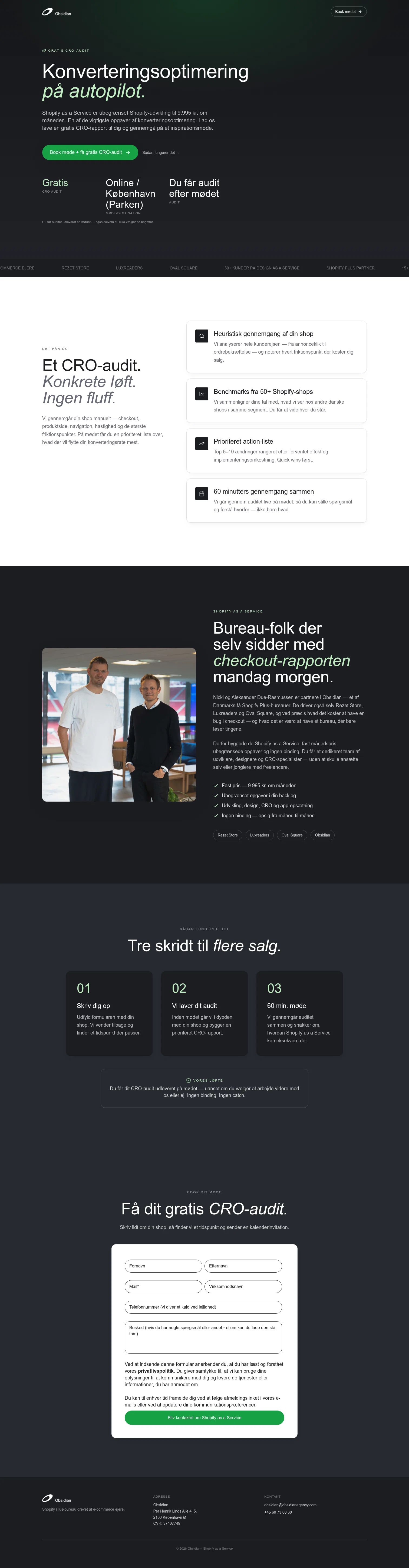 shopifyasaservice.dk/cro on desktop
