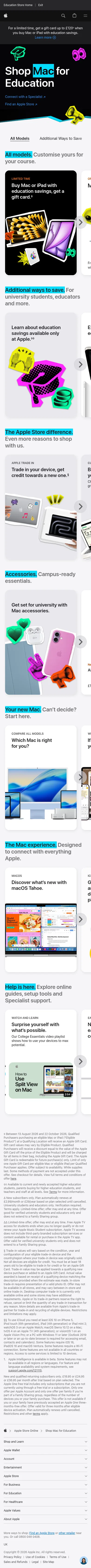 apple.com/uk-edu/shop/buy-mac on mobile, full screenshot