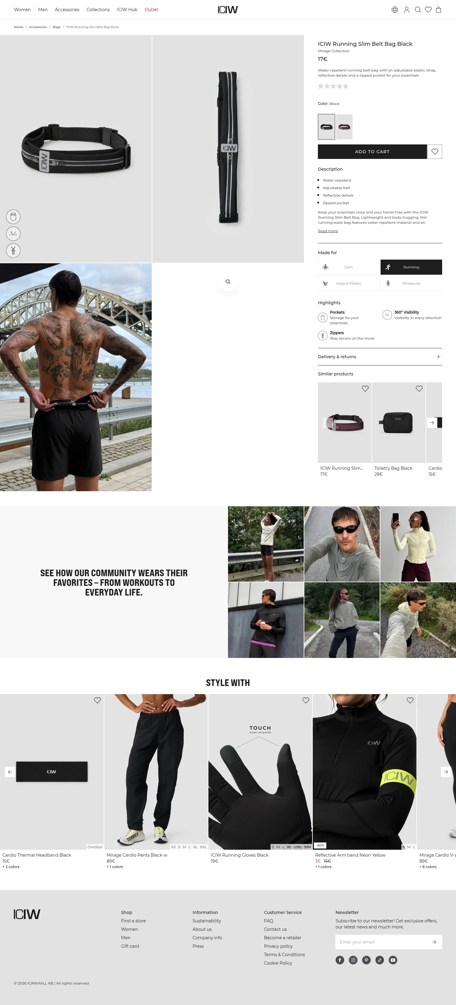 iciw.com/en/accessories/accessories-bags/iciw-running-slim-belt-bag-black on desktop
