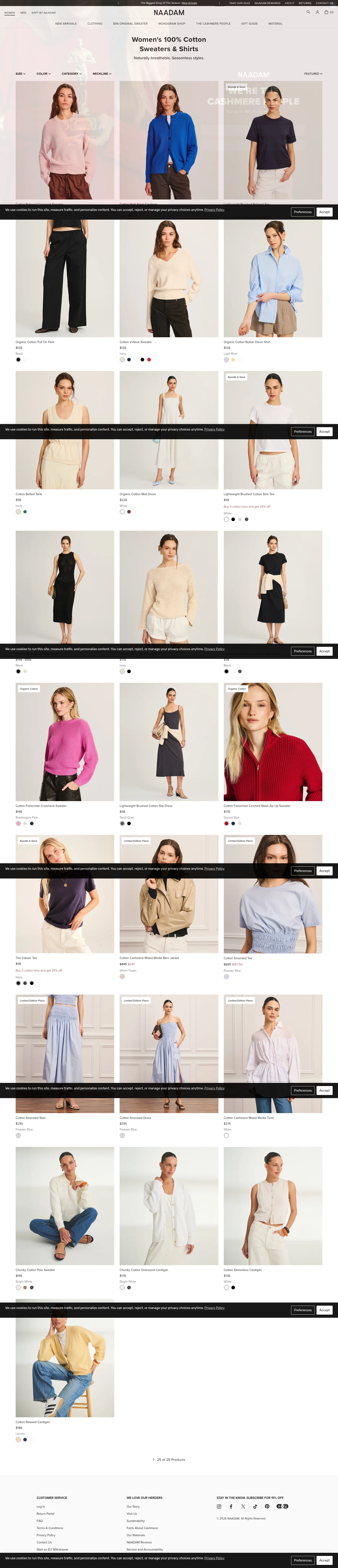 naadam.co/collections/womens-organic-cotton on desktop