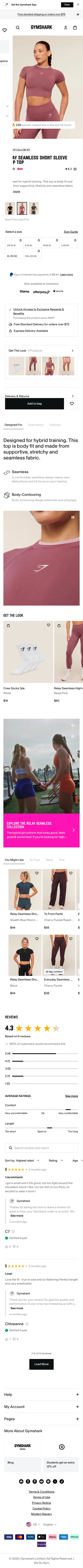us.checkout.gymshark.com/products/gymshark-interval-seamless-short-sleeve-crop-top-ss-tops-reset-pink-ss26 on mobile