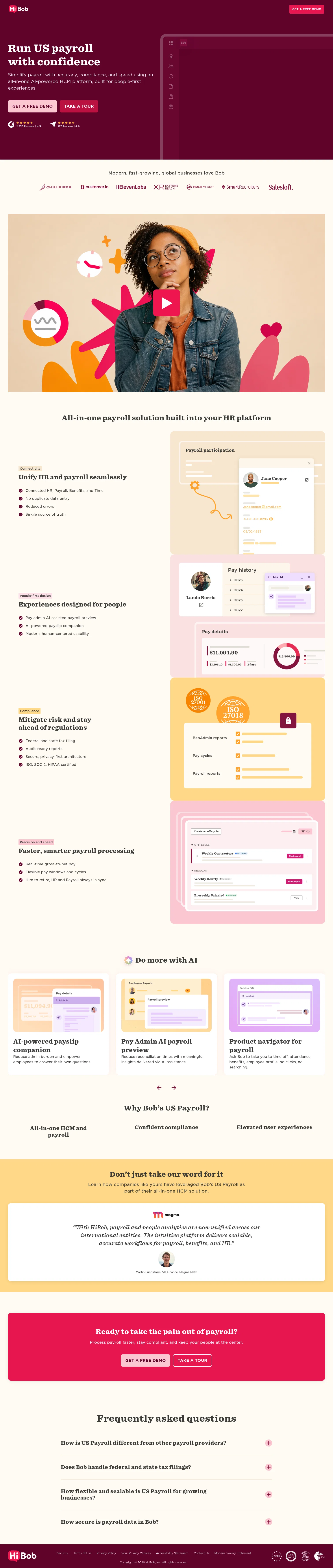 hibob.com/lp/payroll-us on desktop