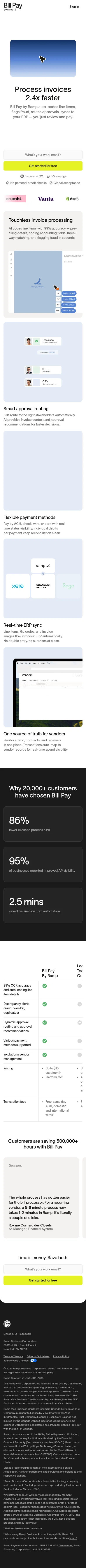 billpay.com on mobile