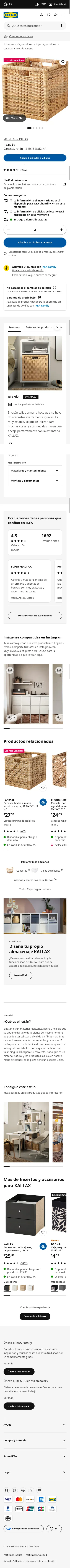 ikea.com/us/es/p/branaes-canasta-ratan-00138432 on mobile, full screenshot