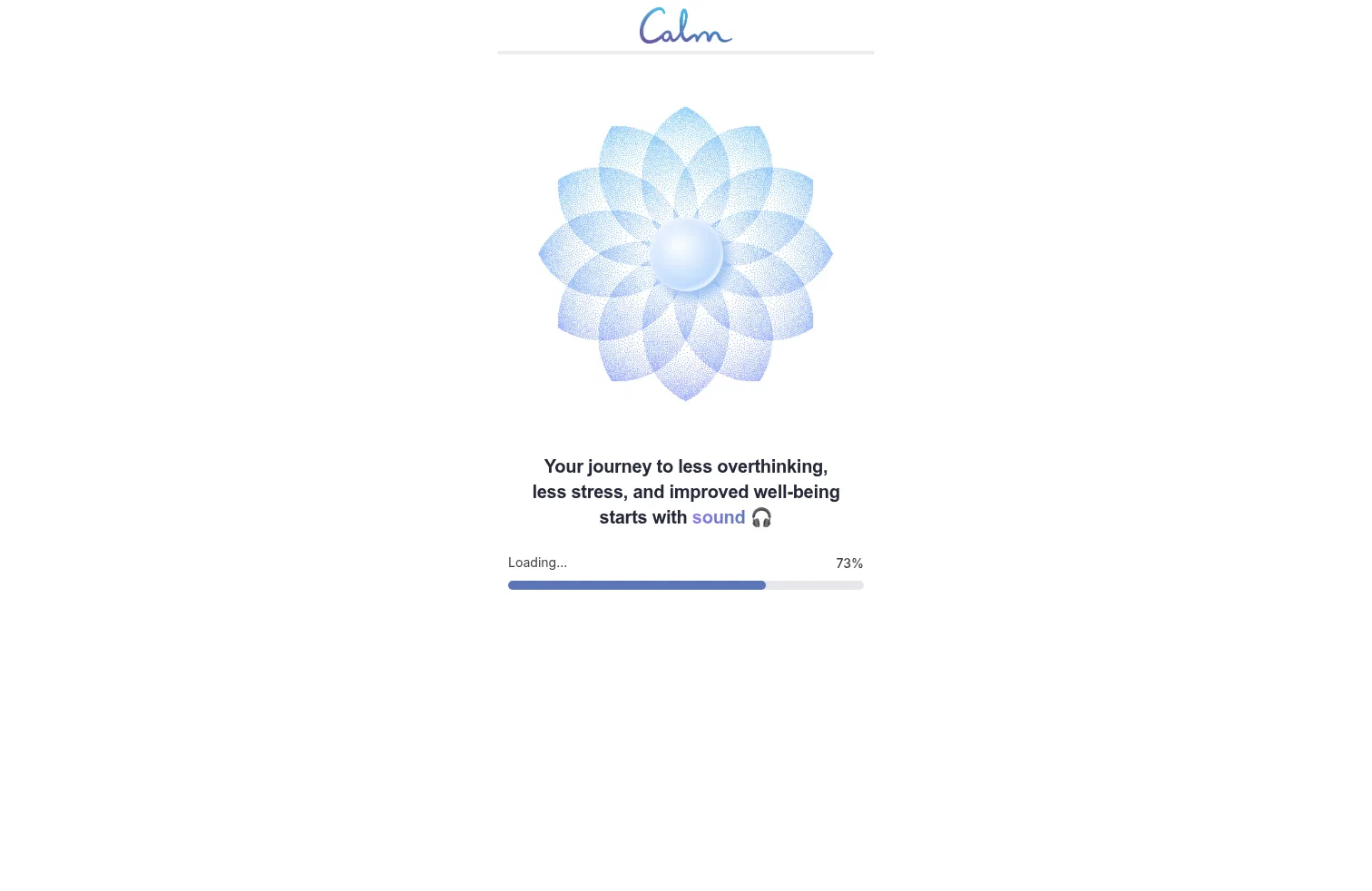 quiz.calm.com/calm-c82a3 on desktop, full screenshot