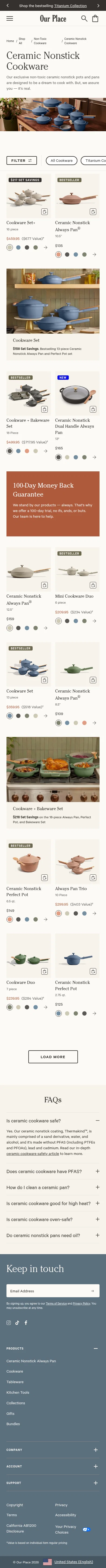 fromourplace.com/collections/ceramic-cookware on mobile