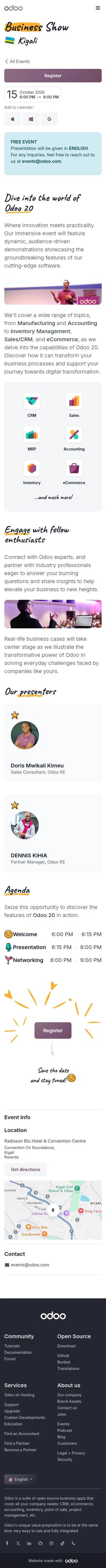 odoo.com/event/business-show-kigali-11784/register on mobile