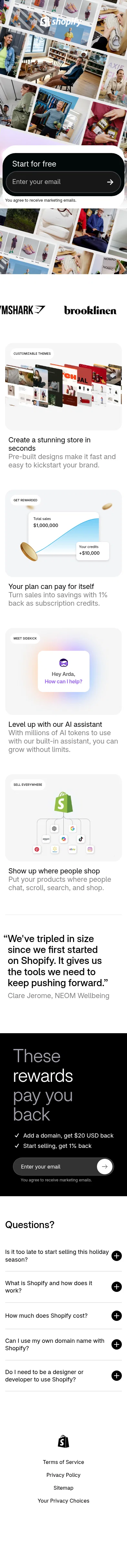 shopify.com/free-trial/bfcm on mobile