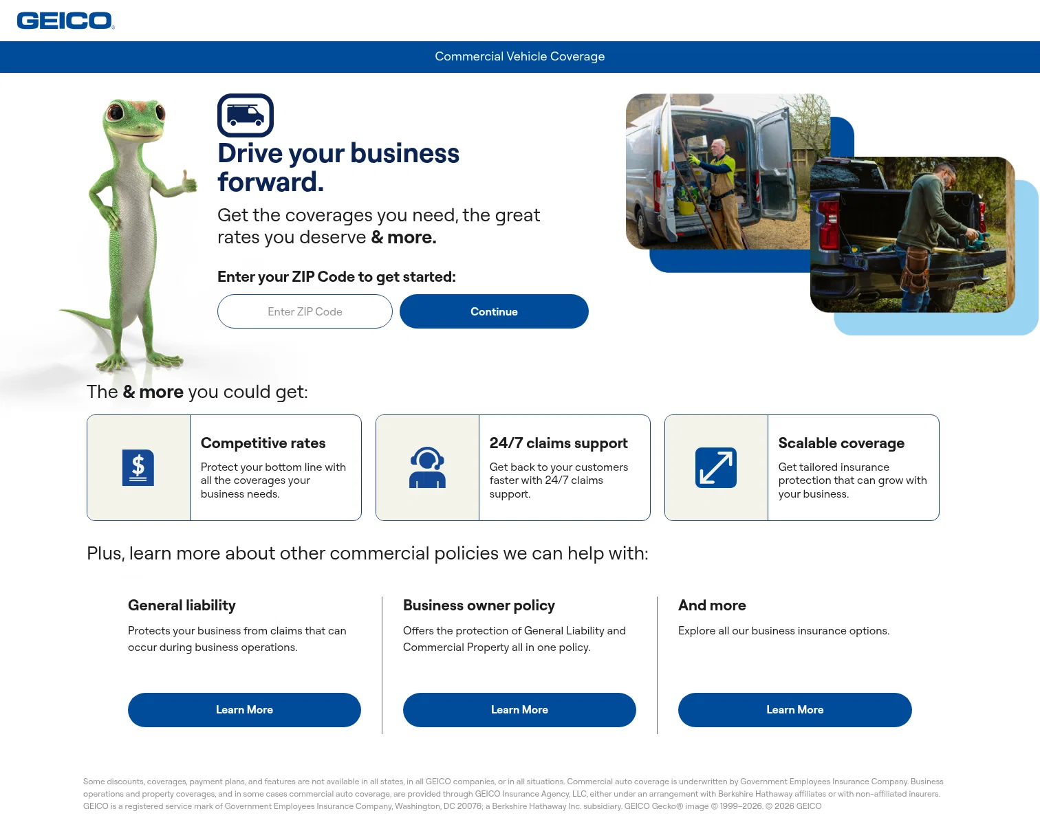 geico.com/landingpage/go577 on desktop