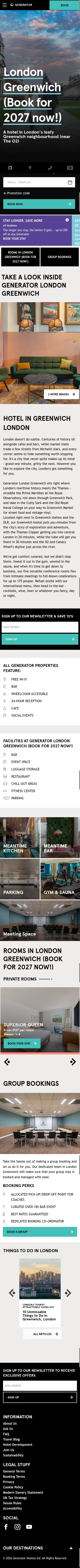 staygenerator.com/hostels/london/greenwich on mobile