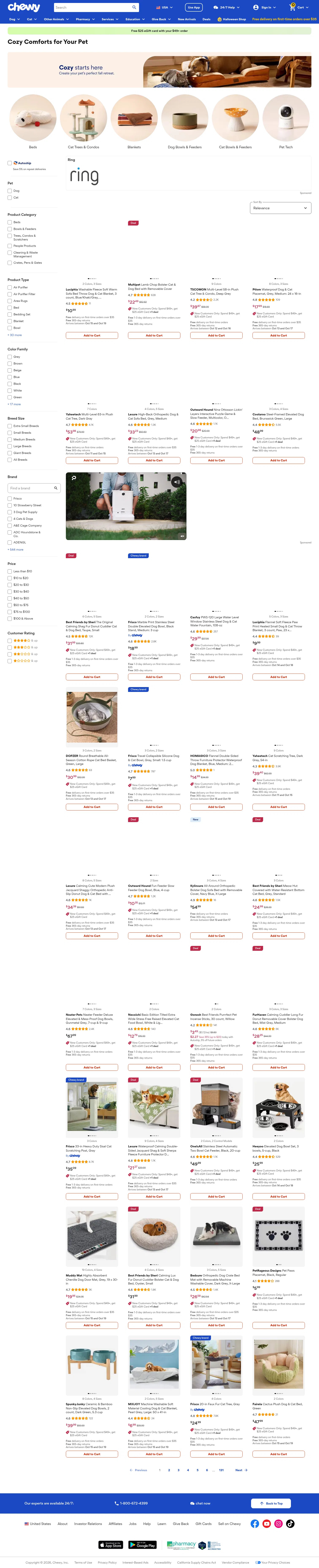 chewy.com/b/refresh-your-nest-159246 on desktop, full screenshot
