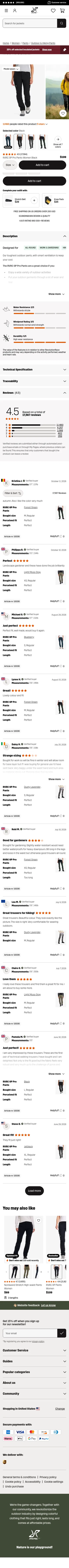 revolutionrace.com/women/pants/outdoor-hiking-pants/rvrc-gp-pro-pants-women on mobile, full screenshot