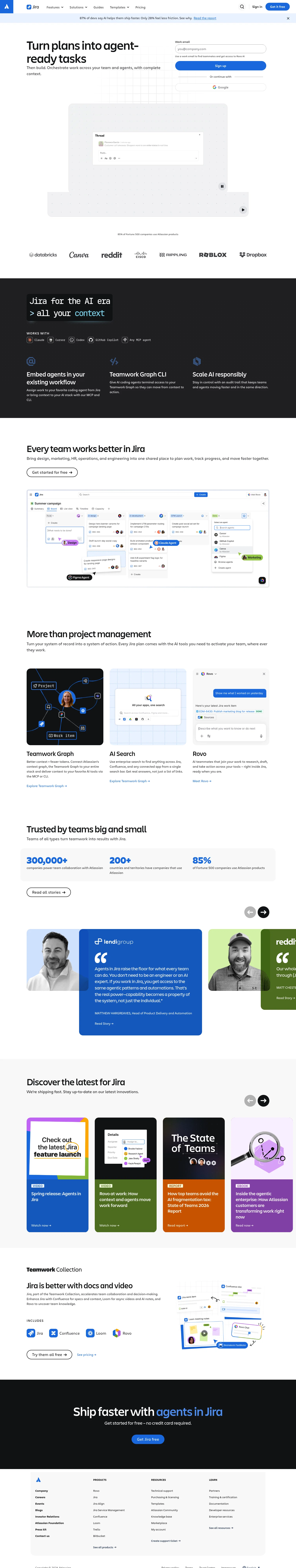 Trello landing page
