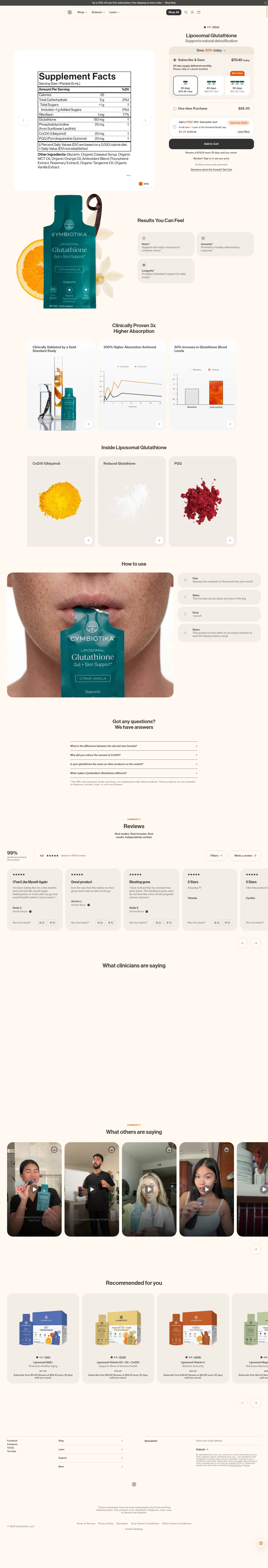 cymbiotika.com/products/glutathione on desktop