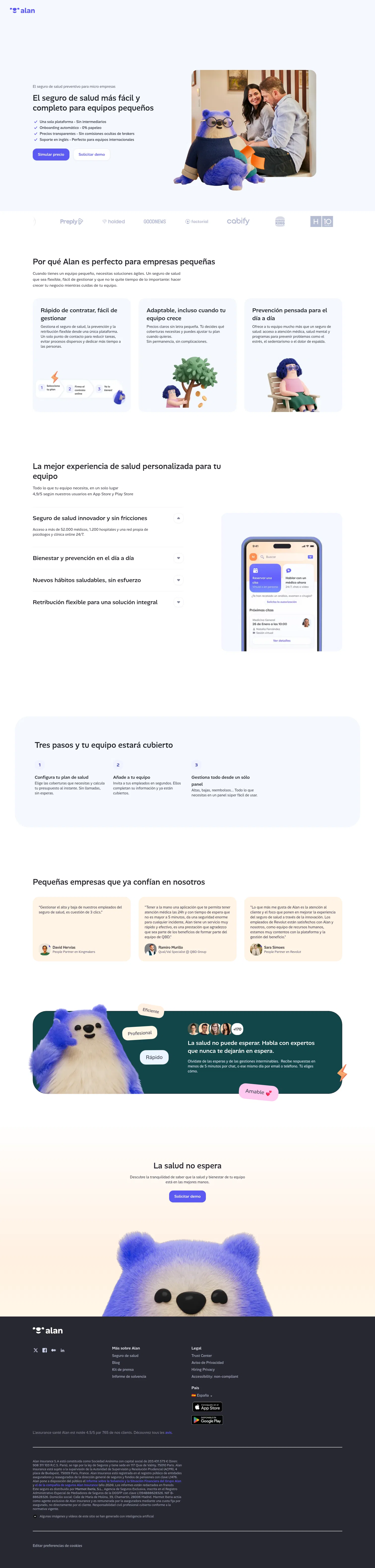 alan.com/es-es/p/paid-micro-empresas on desktop, full screenshot
