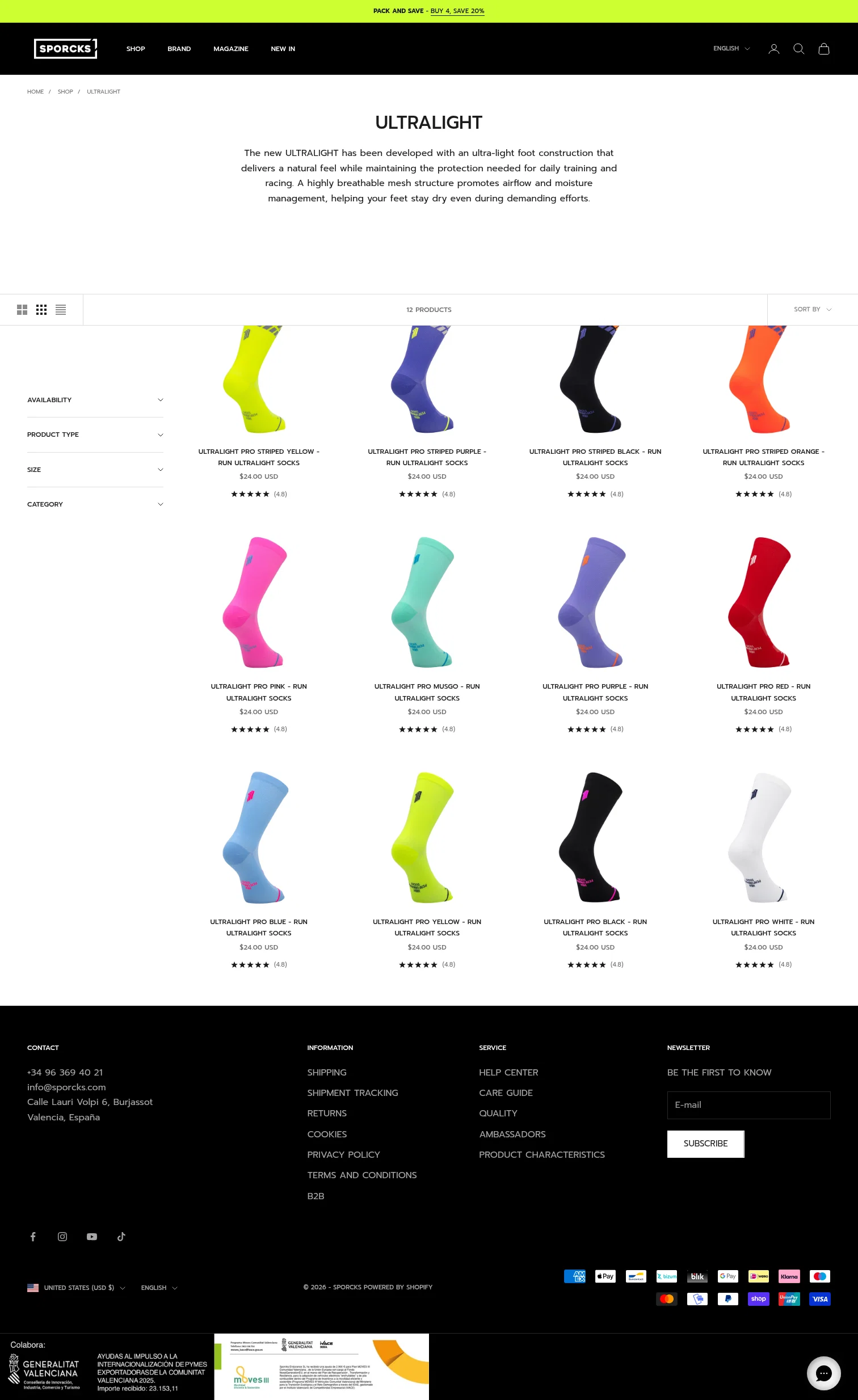sporcks.com/collections/ultralight on desktop
