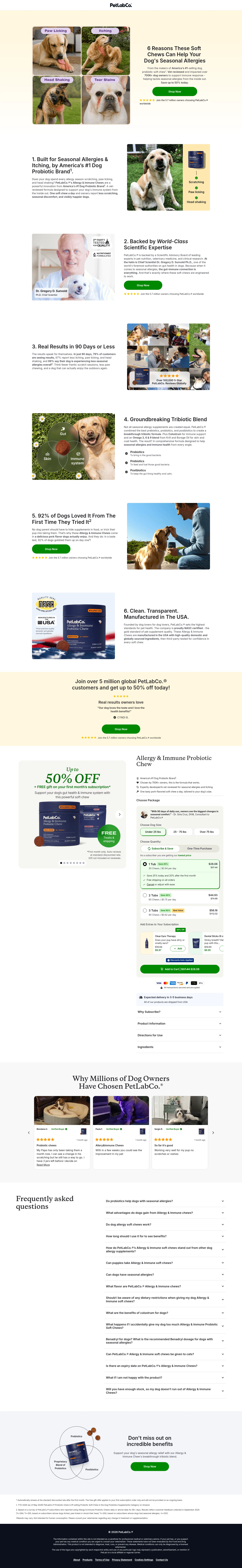 offers.thepetlabco.com/probiotic-allergy-immune/6reasons on desktop