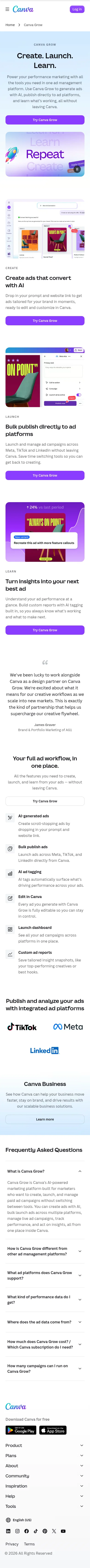 canva.com/canva-grow on mobile