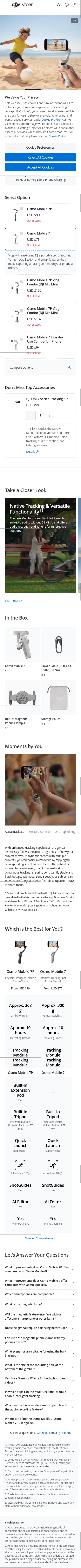 store.dji.com/product/osmo-mobile-7 on mobile