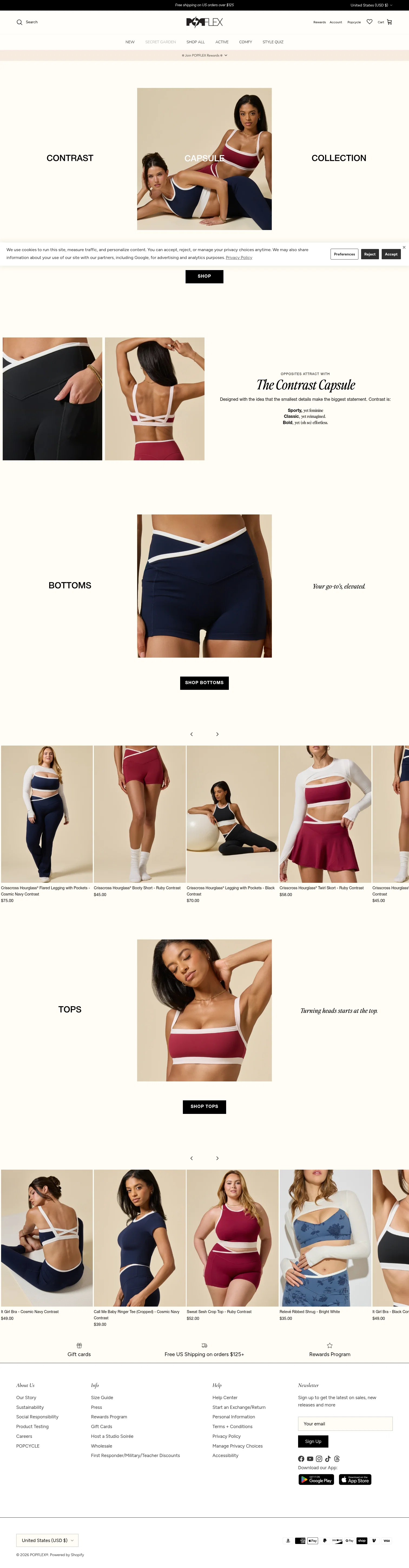 popflexactive.com/pages/contrast-capsule on desktop