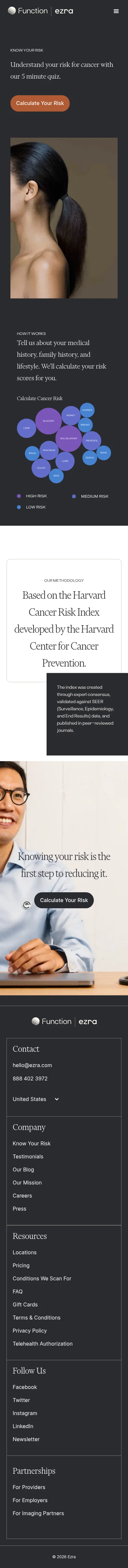 ezra.com/know-your-risk on mobile