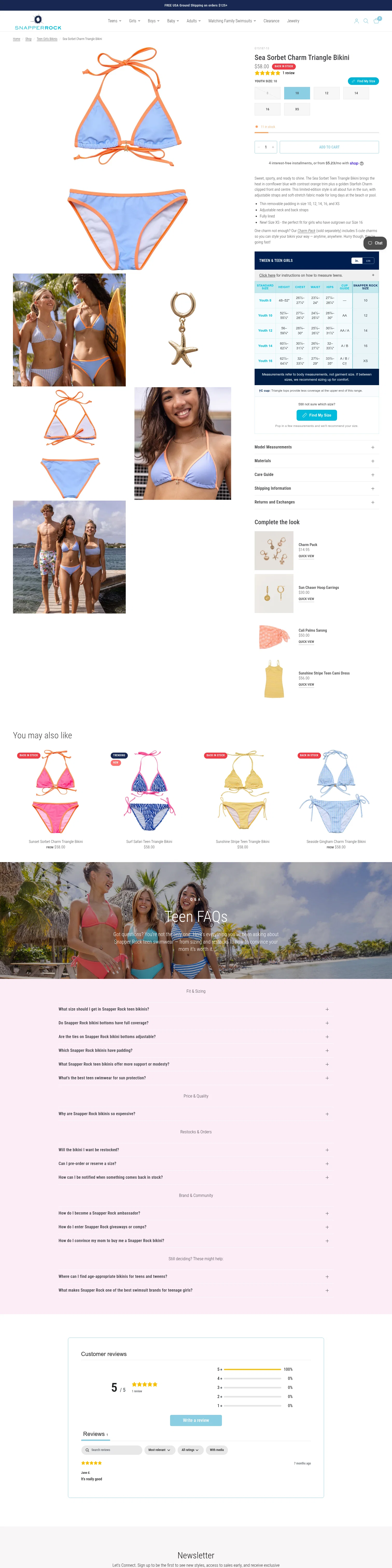 snapperrock.com/collections/teen-girls-bikinis/products/sea-sorbet-teen-triangle-bikini on desktop