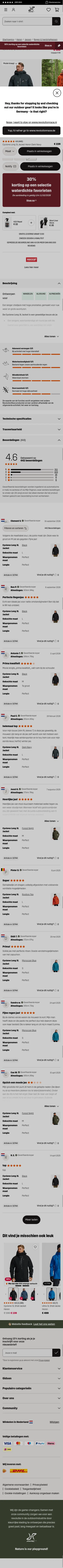 revolutionrace.nl/heren/jassen/shelljassen/cyclone-long-3l-jacket-men on mobile