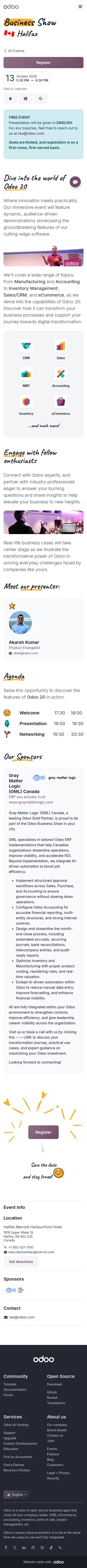 odoo.com/event/odoo-business-show-halifax-nova-scotia-12466/register on mobile