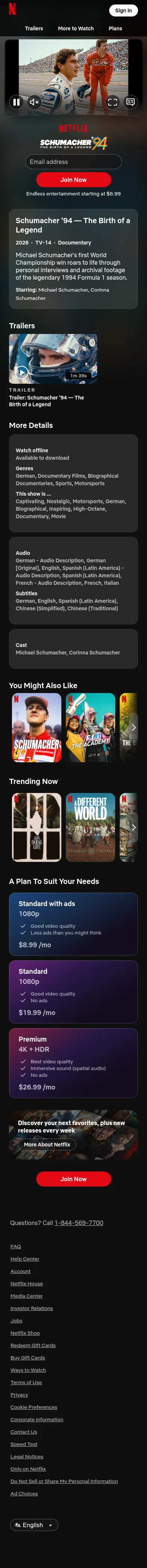 netflix.com/title/81916859 on mobile, full screenshot