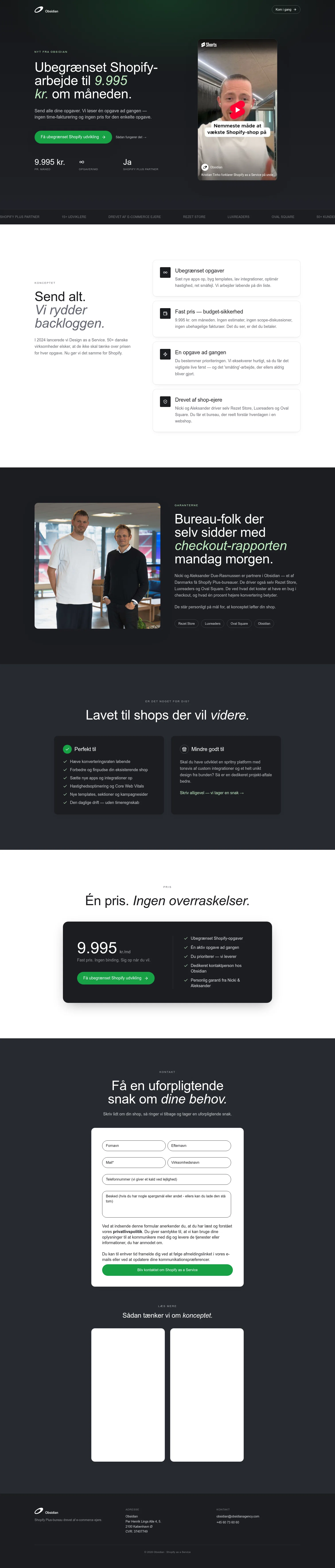 shopifyasaservice.dk on desktop