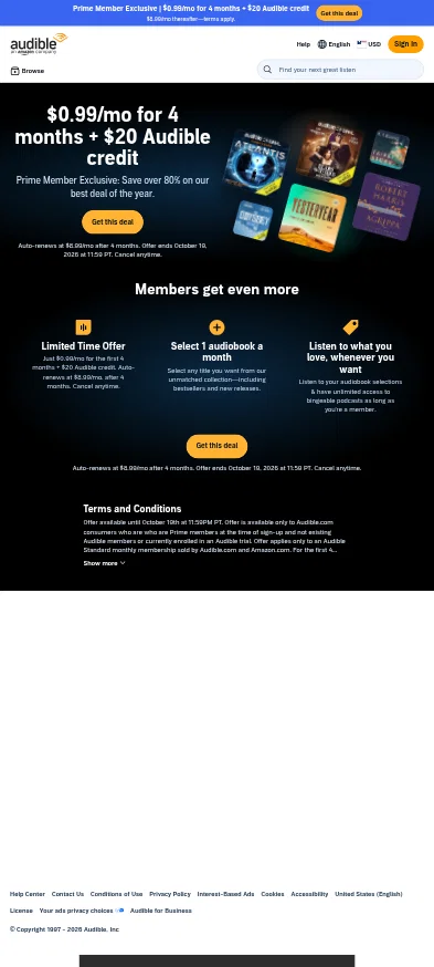 audible.com/ep/prime-big-deal-days on mobile