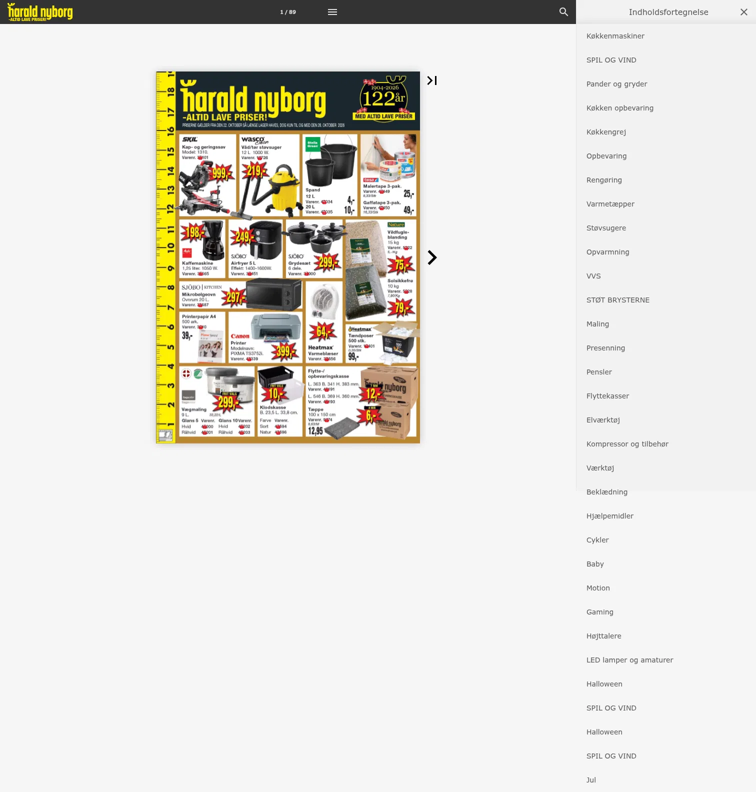 publikationer.harald-nyborg.dk/uge on desktop, full screenshot