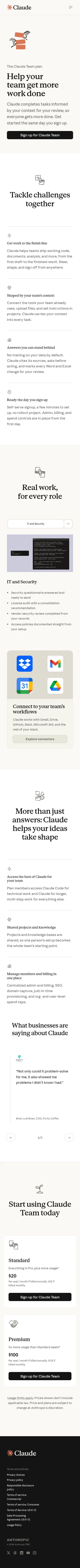 claude.com/get-claude-team-plan on mobile