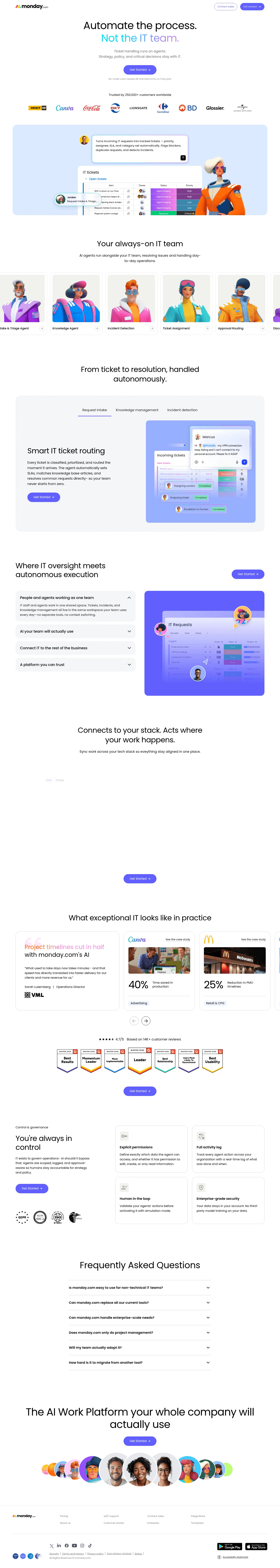 monday.com/ap/ai-departments/it on desktop, full screenshot