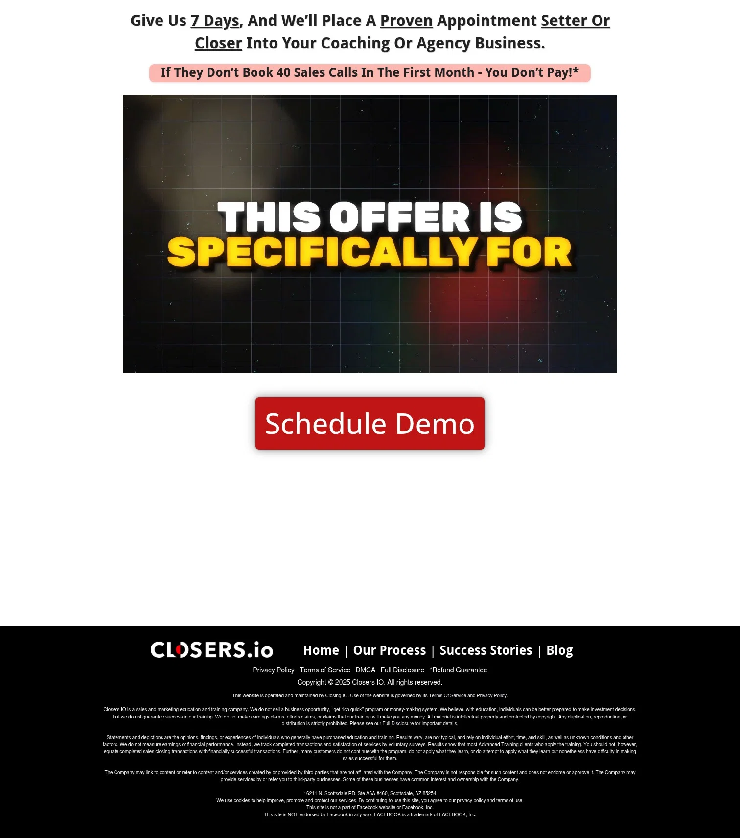 Cole-gordon landing page