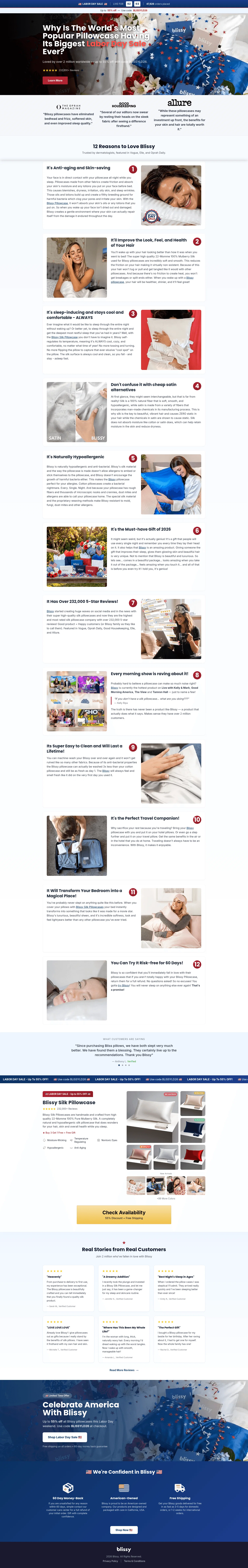 latest.blissy.com/laborday on desktop