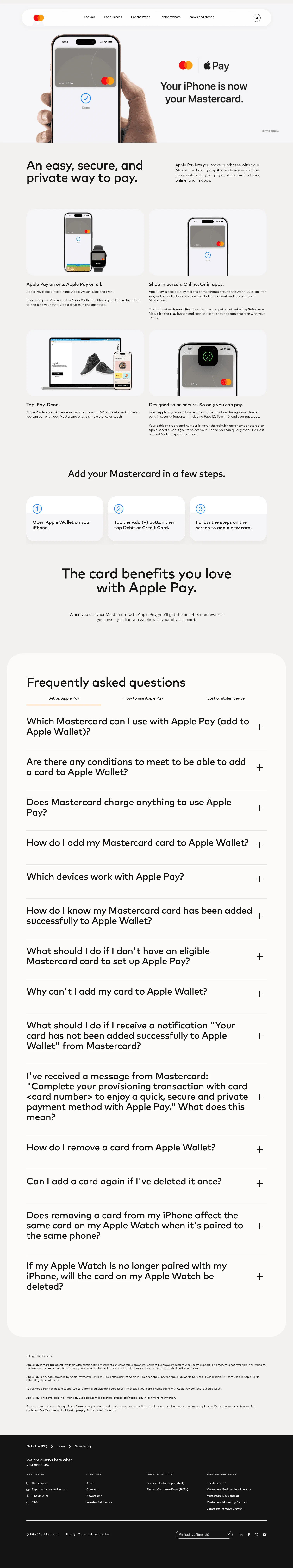 mastercard.com/ph/en/personal/ways-to-pay/apple-pay.html on desktop