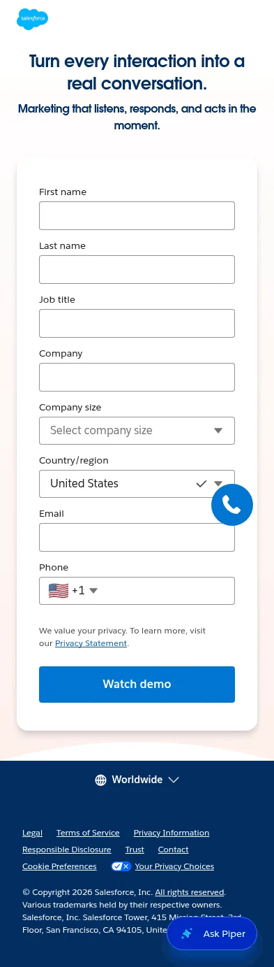 salesforce.com/marketing/demos/two-way-conversations on mobile