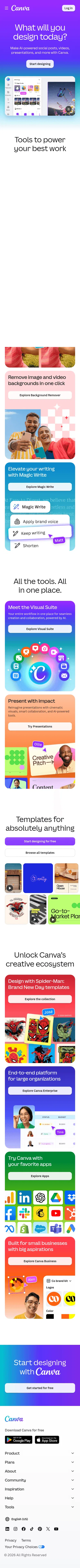 canva.com on mobile, full screenshot