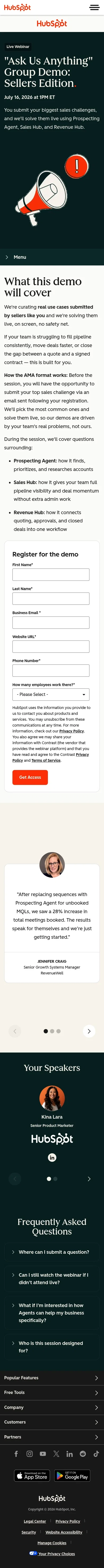 offers.hubspot.com/ask-us-anything-group-demo-sellers-edition on mobile
