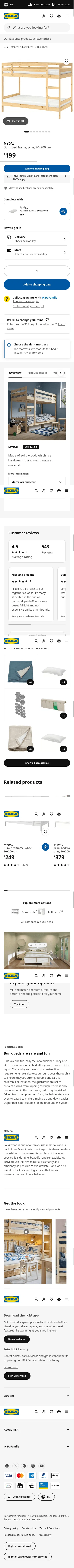 ikea.com/gb/en/p/mydal-bunk-bed-frame-pine-00102452 on mobile