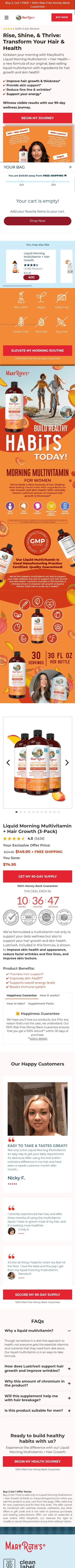 maryruthorganics.com/pages/lp-5-lmm-hair-growth-3-pack-galyij on mobile, full screenshot
