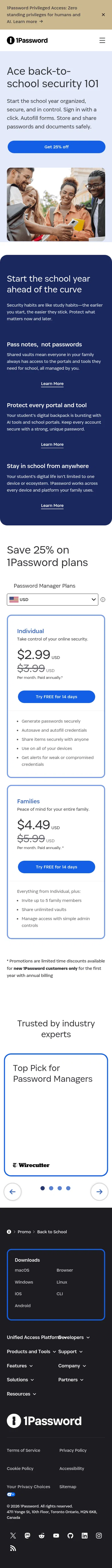 1password.com/promo/password-manager-for-students on mobile