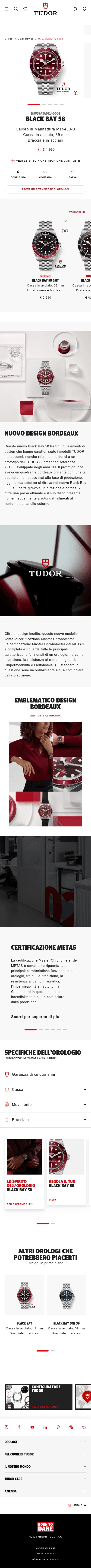 tudorwatch.com/watches/black-bay-58/m7939a1a0ru-0001 on mobile