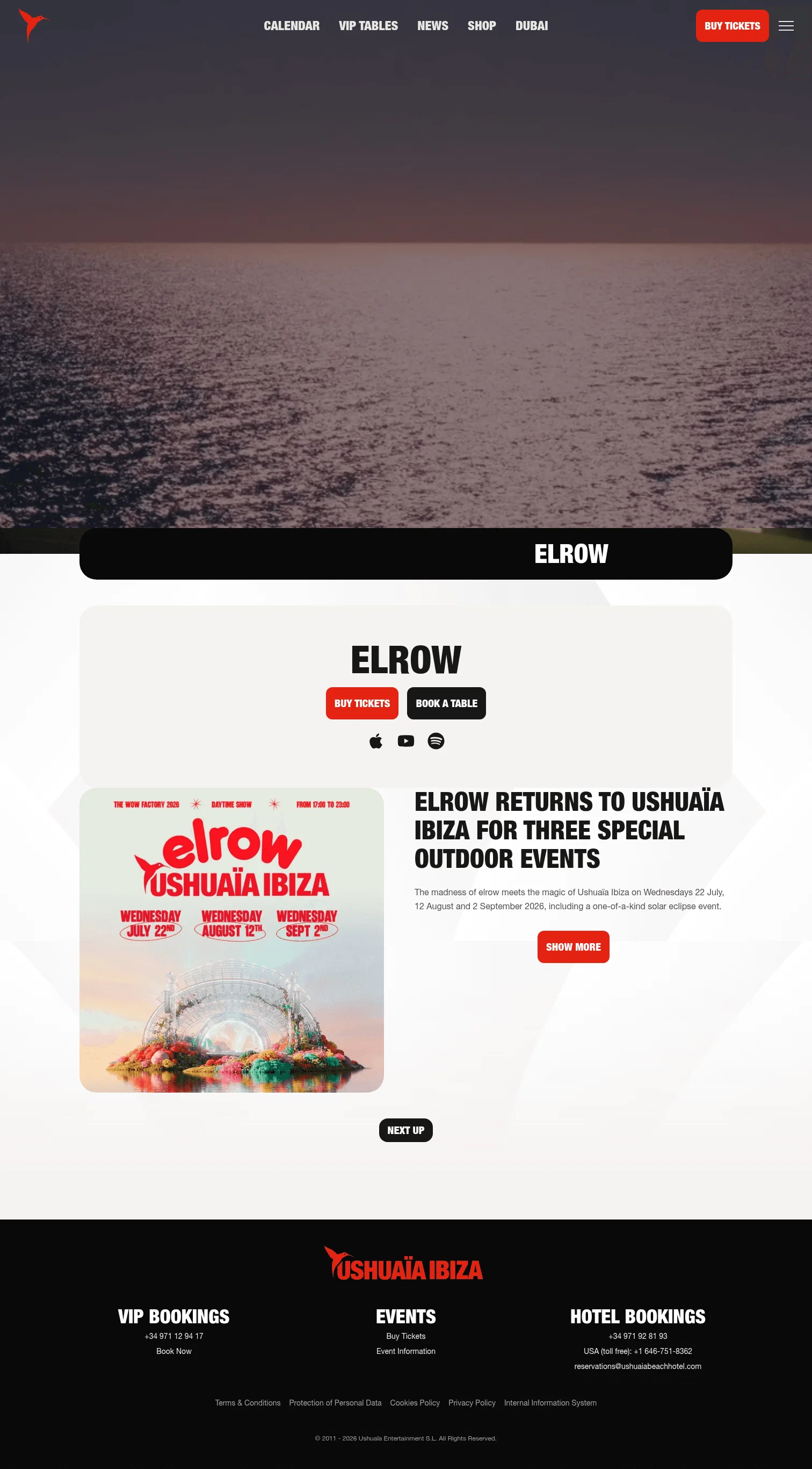 theushuaiaexperience.com/club/en/events/2026/elrow on desktop